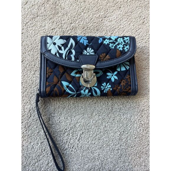 NWT Vera Bradley ultimate wristlet wallet in Java floral, $55 - Picture 3 of 10